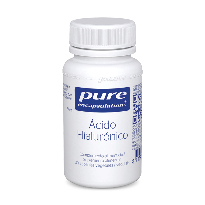 Complemento alimenticio Ácido Hialurónico 30 cápsulas Pure Encapsulations.