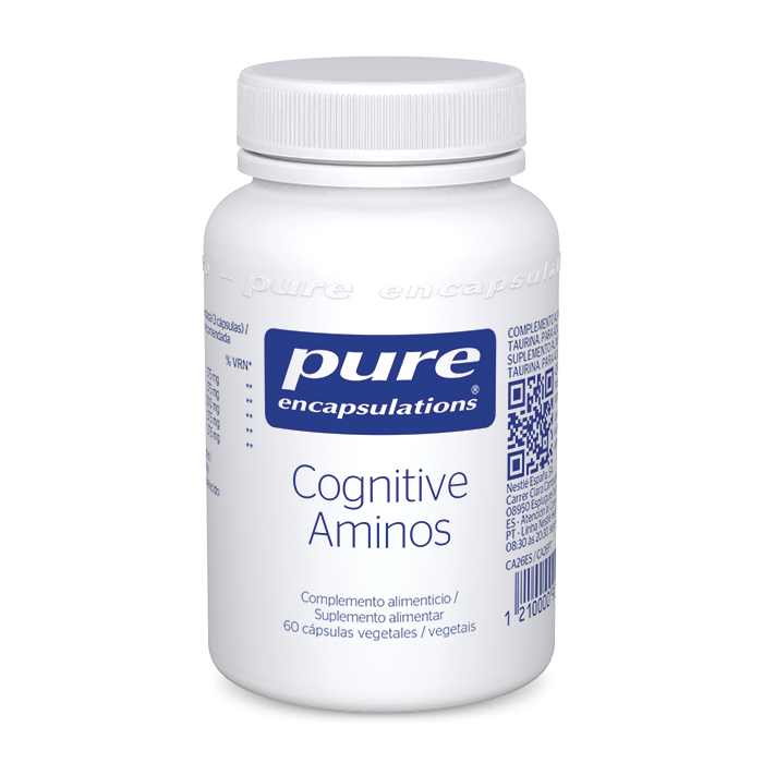 Complemento alimenticio Cognitive Aminos 60 cápsulas Pure Encapsulations.