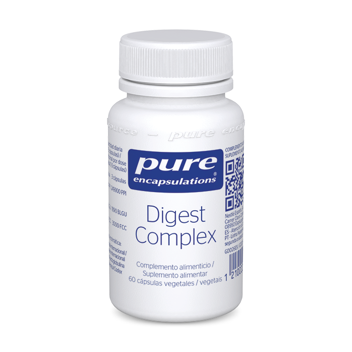 Complemento alimenticio Digest Complex 60 cápsulas Pure Encapsulations.