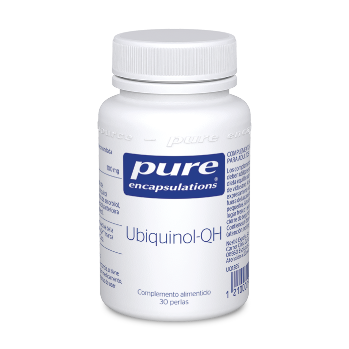 Complemento alimenticio Ubiquinol-QH 30 perlas Pure Encapsulations.
