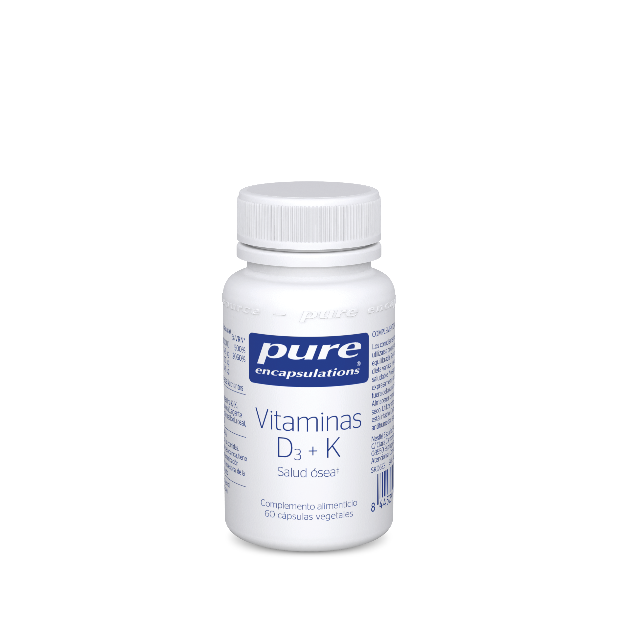 8445292487269 Vitaminas D3+K 60 Caps